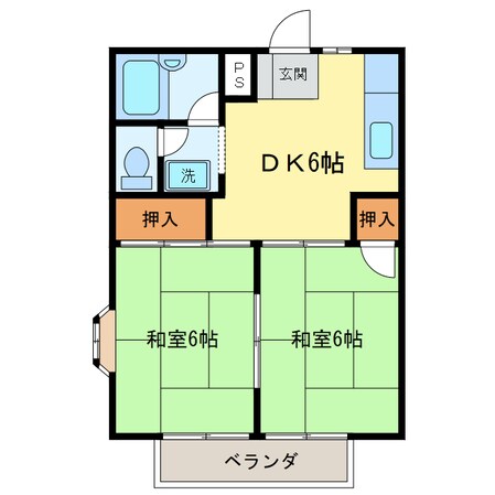 エステート宮東の物件間取画像